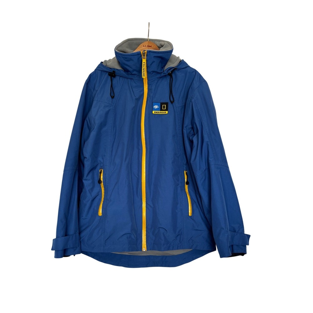 Vintage Ship Shore Traveler Antarctica National Geographic Endeavour Jacket XL